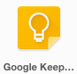 logo of google keep